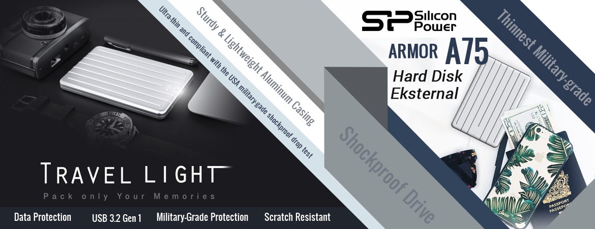 Silicon Power PHD Armor A75 Harddisk Eksternal Shockproof USB3.2
